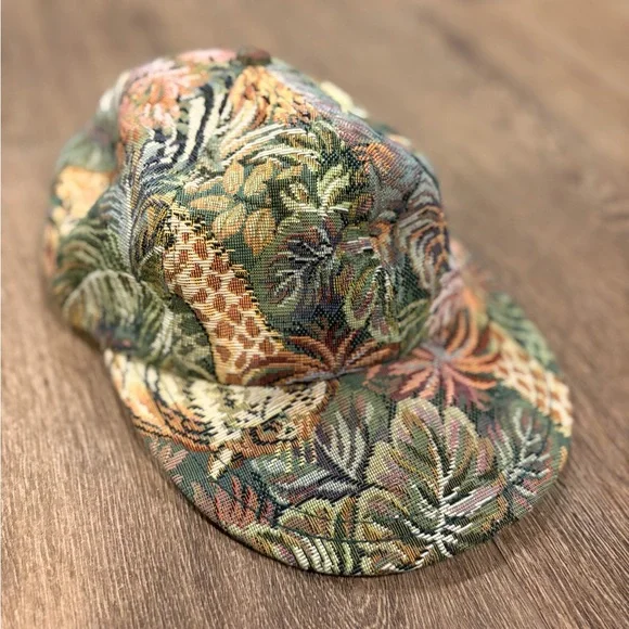Tropical Patterned Cap - Picture 2 of 3